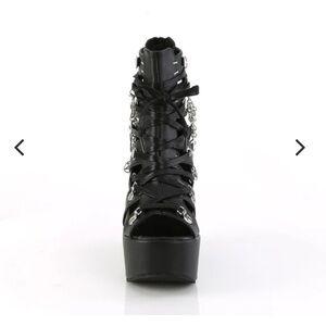 Demonia Black Platform Women's Shoes